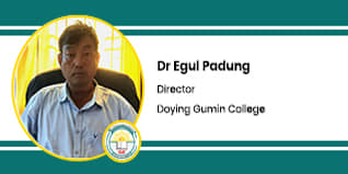 Doying Gumin College, Pasighat, AP, Director: Dr. Egul Padung Interview